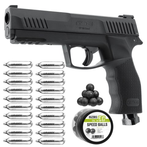 Pistolet na kule gumowe Umarex T4E TP 50 HDP 50 Gen 2 kal. 50 CO2 12 g T4E - Training for Engagement