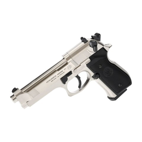 Pistolet wiatrówka Beretta M92 FS nikiel 4,5 mm Diabolo CO2 Beretta