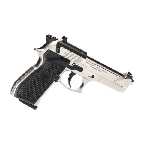 Pistolet wiatrówka Beretta M92 FS nikiel 4,5 mm Diabolo CO2 Beretta