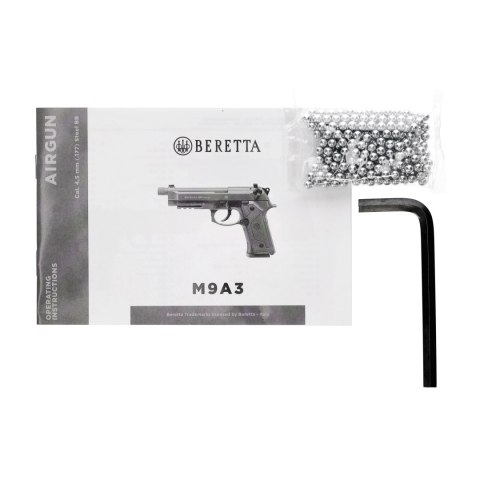 Pistolet wiatrówka Beretta M9A3 FM 4,5 mm czarny Beretta
