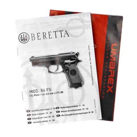 Pistolet wiatrówka Beretta Px4 Storm 4,5 mm BB/Diabolo CO2 Beretta