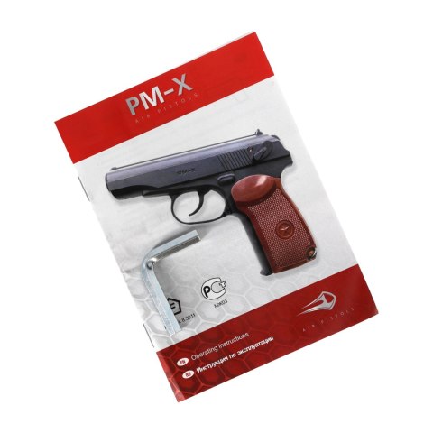 Pistolet wiatrówka Borner PM-X 4,5 mm BB CO2 Borner