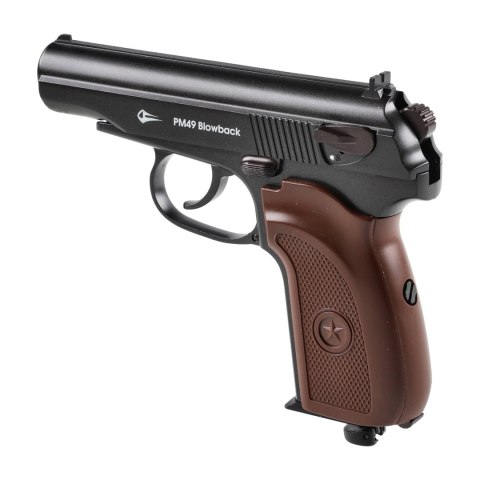 Pistolet wiatrówka Borner PM49 Blowback 4,5 Borner