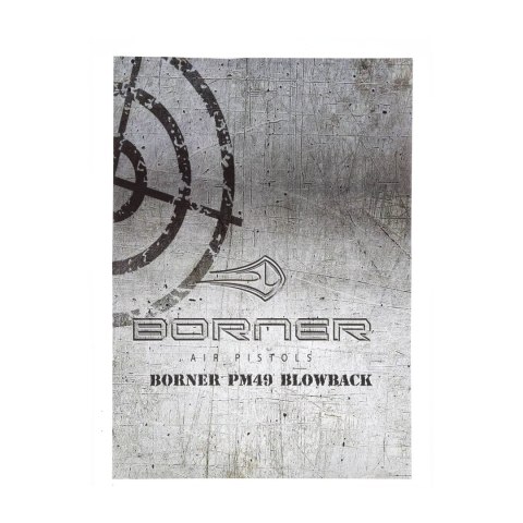 Pistolet wiatrówka Borner PM49 Blowback 4,5 Borner