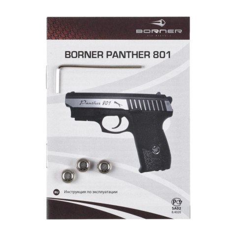 Pistolet wiatrówka Borner Panther 801 4,5 mm Borner