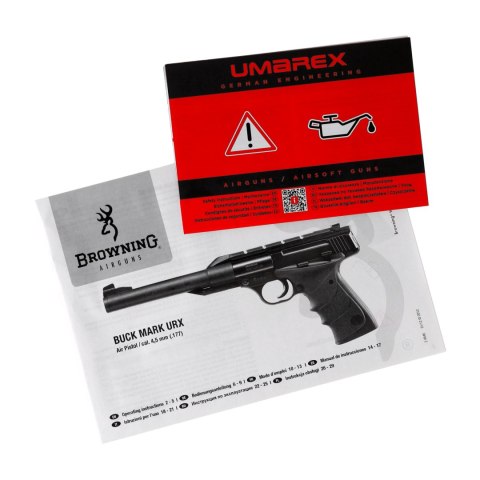 Pistolet wiatrówka Browning Buck Mark URX 4,5 mm Diabolo Browning