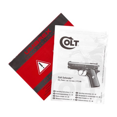 Pistolet wiatrówka Colt Defender 4,5 mm BB CO2 Colt