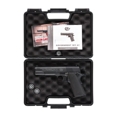 Pistolet wiatrówka Colt Government 1911 A1 czarny 4,5 mm Diabolo CO2 Colt