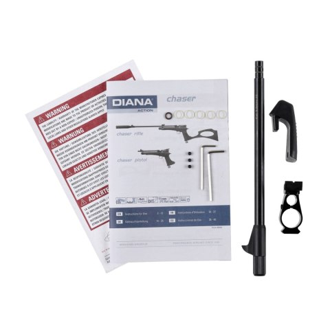 Pistolet wiatrówka Diana Chaser CO2 5,5 mm zestaw Diana