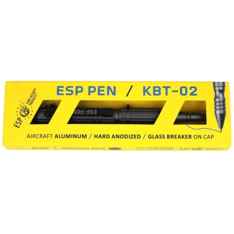 Długopis taktyczny ESP Titanium Blue (KBT-02-T) ESP - Euro Security Products