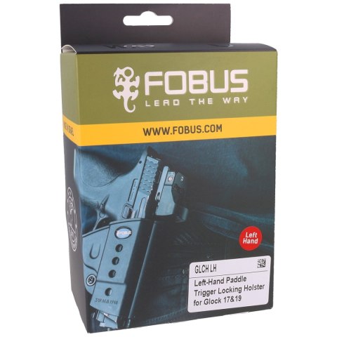 Kabura Fobus GLCH LH do Glock 17, 19, 19X, 22, 23, 25, 31, 32, 34, 35, 44, 45 i Emtan Ramon - Lewa Fobus