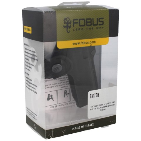 Kabura Fobus Glock 17,22,31, S&W, Ruger Prawa (EM17 BH) Fobus