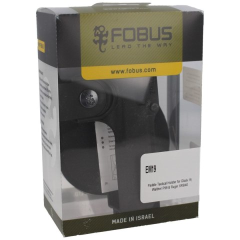 Kabura Fobus Glock 19, 19X, Walther P99, Ruger SR9, SR40, S&W SD9VE (EM19) Fobus