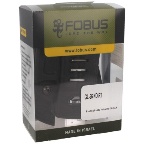 Kabura Fobus Glock 26,27,33 Roto Prawa (GL-26 ND RT) Fobus