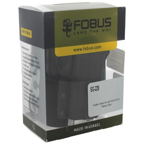 Kabura Fobus Sig P228/229 bez szyny, S&W Prawa (SG-229) Fobus
