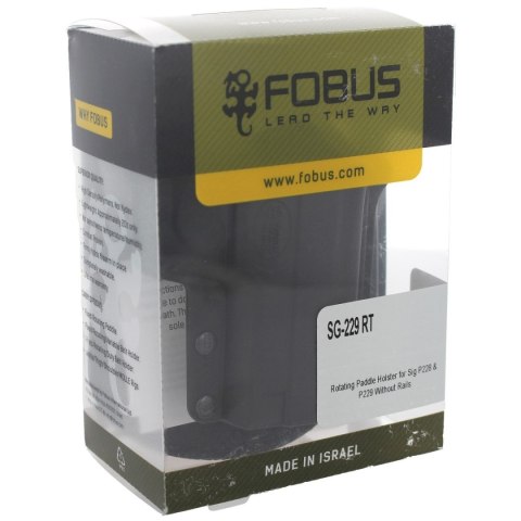 Kabura Fobus Sig P228/229 bez szyny, S&W Prawa (SG-229 RT) Fobus