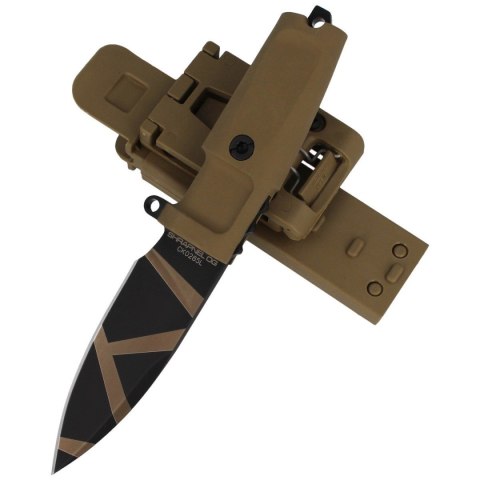 Nóż Extrema Ratio Shrapnel OG Desert Forprene, Desert Warfare N690 (04.1000.0160/DW) Extrema Ratio