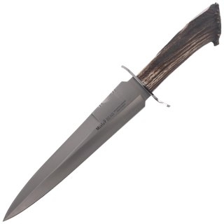 Nóż Muela Bear-24S Remate Crown Stag, Satin X50CrMoV15 Muela