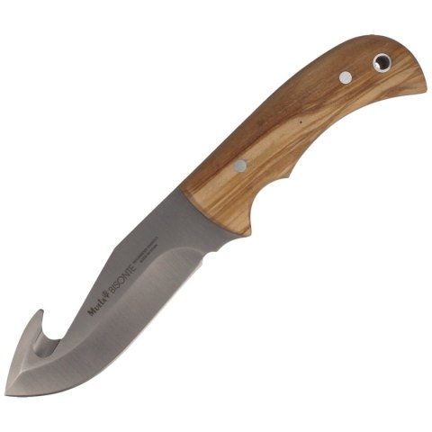 Nóż Muela Bisonte-11.OL Olive Wood, Satin X50CrMoV15 Muela