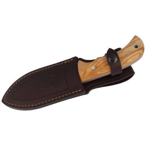 Nóż Muela Bisonte-11.OL Olive Wood, Satin X50CrMoV15 Muela
