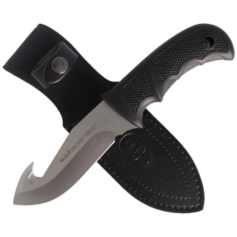 Nóż Muela Bisonte-11G Polymer Black, Satin X50CrMoV15 Muela