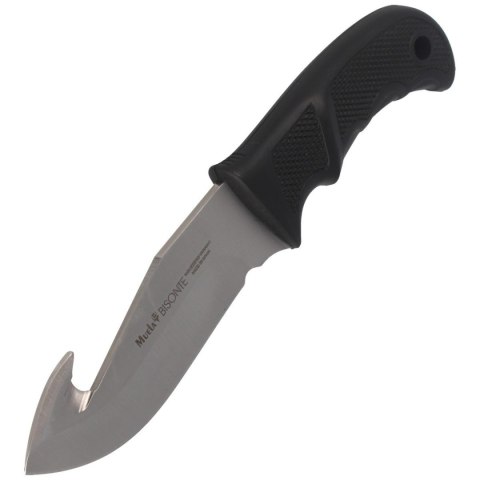 Nóż Muela Bisonte-11G Polymer Black, Satin X50CrMoV15 Muela