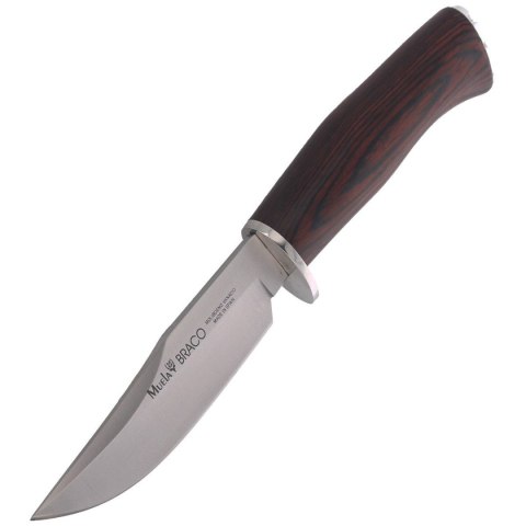 Nóż Muela Braco-11R Pakka Wood, Satin X50CrMoV15 Muela