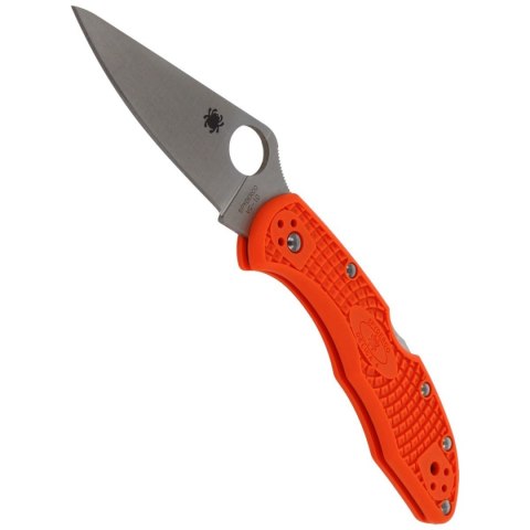 Nóż Spyderco Delica 4 FRN Orange Flat Ground Plain (C11FPOR) Spyderco Inc.