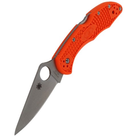 Nóż Spyderco Delica 4 FRN Orange Flat Ground Plain (C11FPOR) Spyderco Inc.