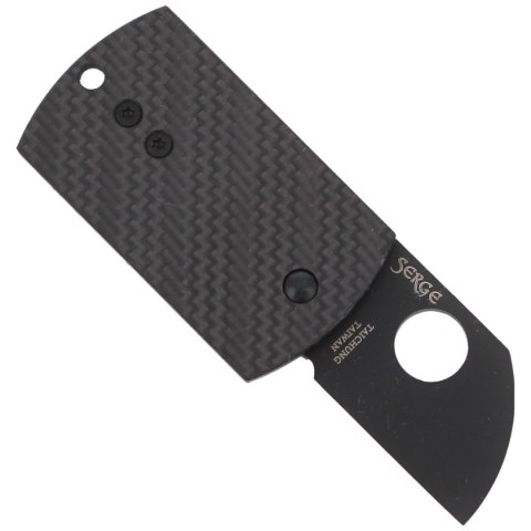 Nóż Spyderco Dog Tag Folder CF/G-10 Laminate Black (C188CFBBKP) Spyderco Inc.