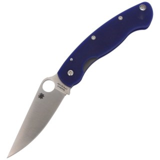 Nóż składany Spyderco Military Dark Blue G10, Satin CPM S110V by Sal Glesser (C36GPDBL) Spyderco Inc.