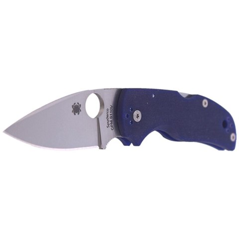 Nóż składany Spyderco Native 5 Dark Blue G10, Satin CPM S110V by Sal, Eric Glesser (C41GPDBL5) Spyderco Inc.