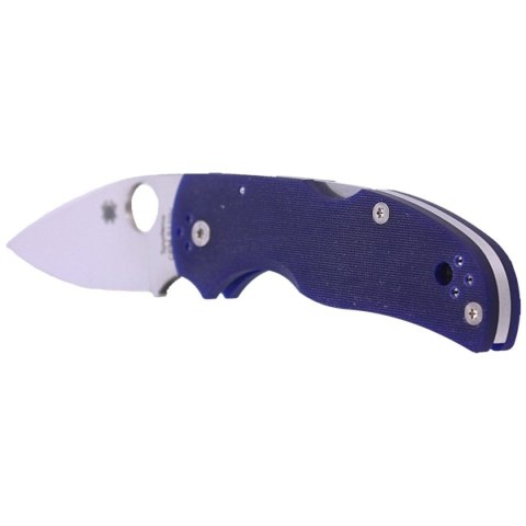 Nóż składany Spyderco Native 5 Dark Blue G10, Satin CPM S110V by Sal, Eric Glesser (C41GPDBL5) Spyderco Inc.