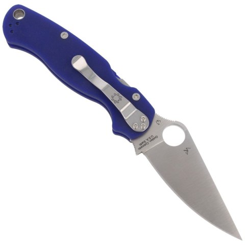 Nóż składany Spyderco Para Military 2 Dark Blue G10, Satin CPM S110V by Sal, Eric Glesser (C81GPDBL2) Spyderco Inc.