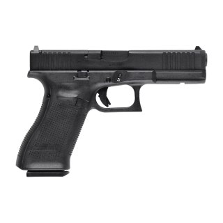 Pistolet wiatrówka Glock 17 gen 5 MOS 4,5 mm BB 3J z płytkami Glock