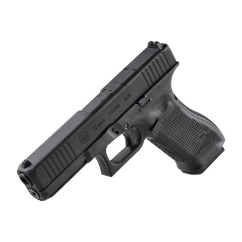 Pistolet wiatrówka Glock 17 gen 5 MOS 4,5 mm BB 3J z płytkami Glock