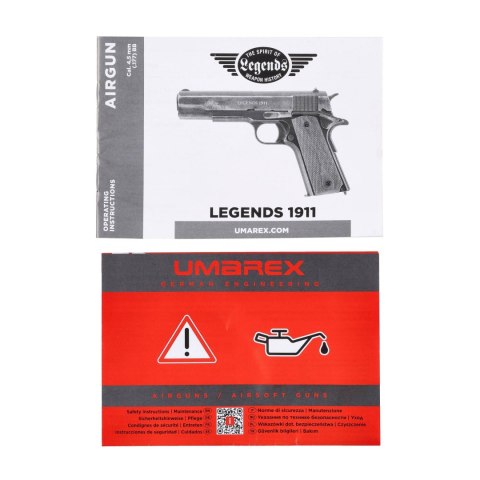 Pistolet wiatrówka Legends 1911 Vintage 4,5 mm Legends
