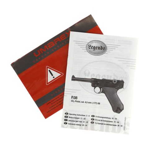 Pistolet wiatrówka Legends P.08 4,5 mm BB CO2 Legends