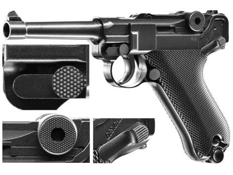 Pistolet wiatrówka Legends P.08 4,5 mm BB CO2 Legends