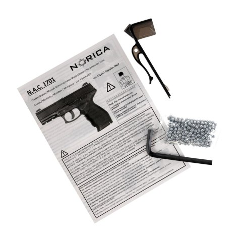 Pistolet wiatrówka Norica N.A.C. 1701 4,5 mm BB CO2 Norica