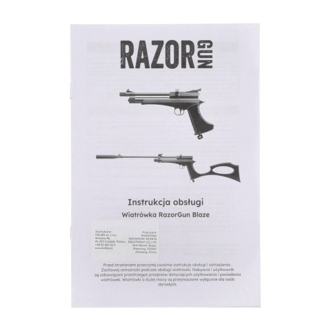 Pistolet wiatrówka RGun Blaze 4,5 mm CO2 RGun