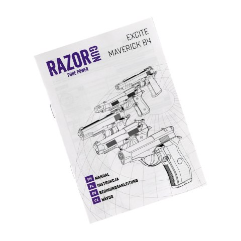 Pistolet wiatrówka RGun Excite 4,5 mm BB CO2 RGun