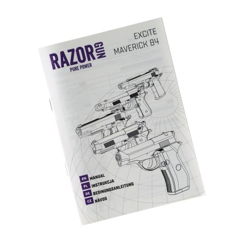 Pistolet wiatrówka RGun Maverick 84 4,5 mm BB CO2 RGun