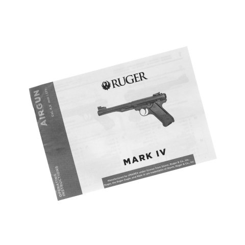 Pistolet wiatrówka Ruger Mark IV 4,5 mm czarny Ruger