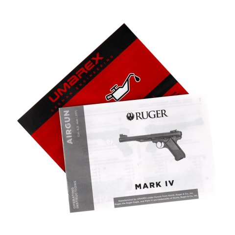 Pistolet wiatrówka Ruger Mark IV 4,5 mm srebrny Ruger
