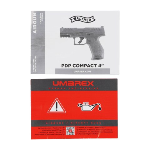 Pistolet wiatrówka Walther PDP Compact 4" 4,5 mm BB CO2 Walther