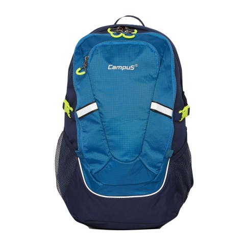 Plecak miejski Campus HORTON 30L ciemnoniebieski/niebieski/limonkowy Campus