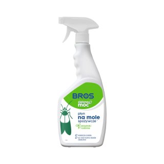 Płyn Bros zielona moc na mole spożywcze Bros