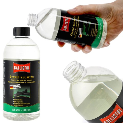 Płyn do czyszczenia tłumików Ballistol 500 ml F.W. Klever