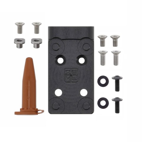 Płytka montażowa 2BME Two Brothers Military Engineering 2BME026 Glock MOS dla Vortex Defender ccw / Shield foorprint 2BME Two Brothers Military Engineering